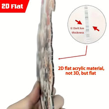 Load image into Gallery viewer, 2D Flat Prayer under Moonlight Tree Decoration Religious Theme Popular Culture Inspired Home Office Desk Artwork Gift