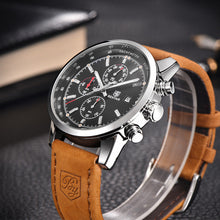 Load image into Gallery viewer, Men Luxury Brand Quartz Watch Business Leather Men's Watches Clock
