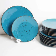 Load image into Gallery viewer, Sigma Blue 32 &amp; 17 Pieces Dinner Set - Sigma Series
